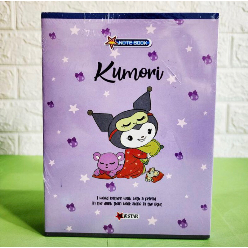 

BUKU TULIS NEWSTAR 38 LEMBAR KARAKTER LUCU KUROMI ISI 10