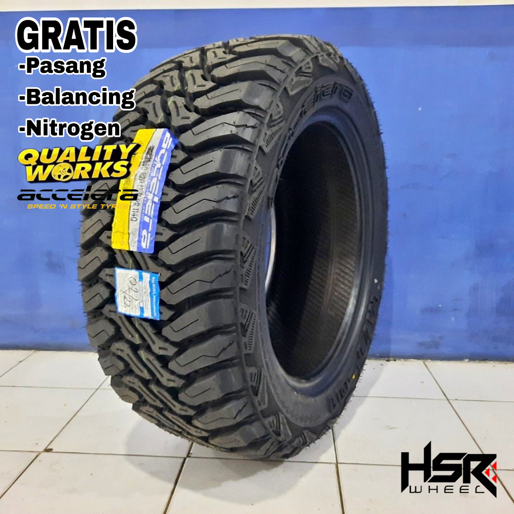 JUAL BAN MOBIL MT 275 55 R20 ACCELERA MT-01 275/55 R20 BAN SEMI OFFROAD
