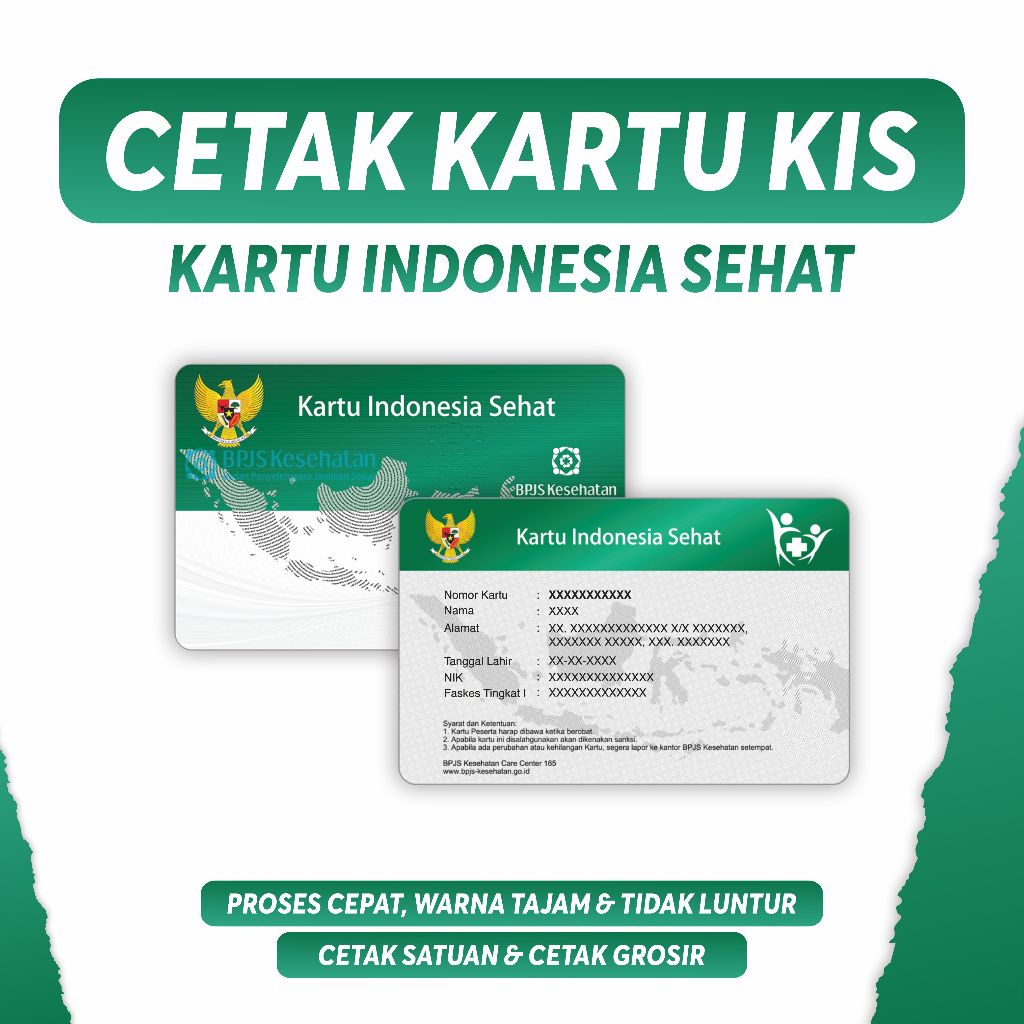 

Cetak Kartu KIS (Kartu Indonesia Sehat)