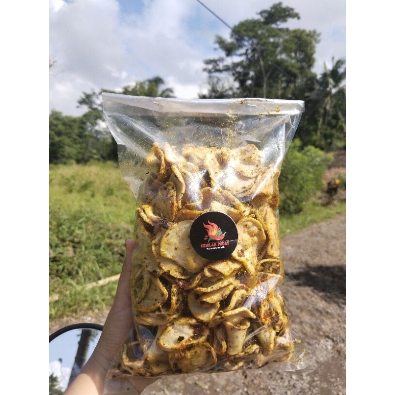 

kripik basreng bandung NauraSnack