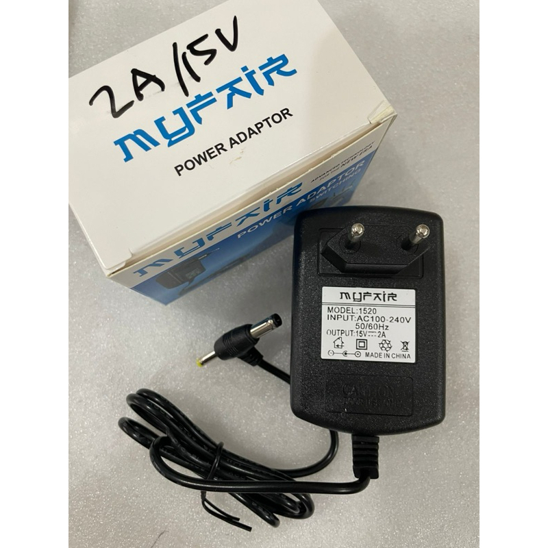 Adaptor switching 15 v 2 a Power supply 15v 2a MYFAIR