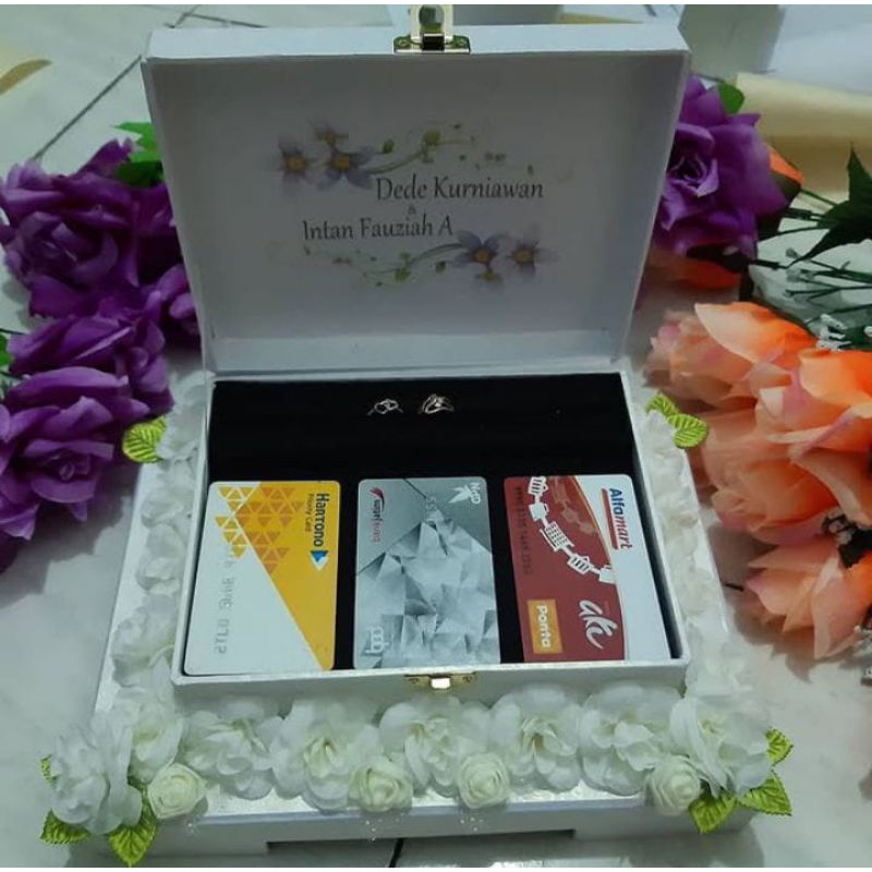 box mahar cincin dan logam mulia