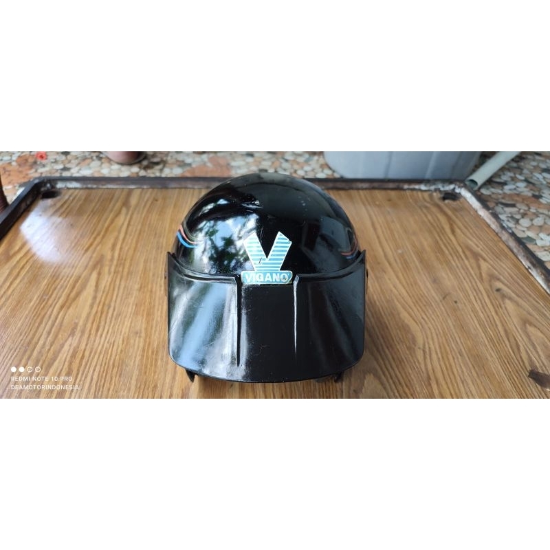 Helm jadul vigano 45 DMI original / pelindung kepala jadul vigano _5 DMI original