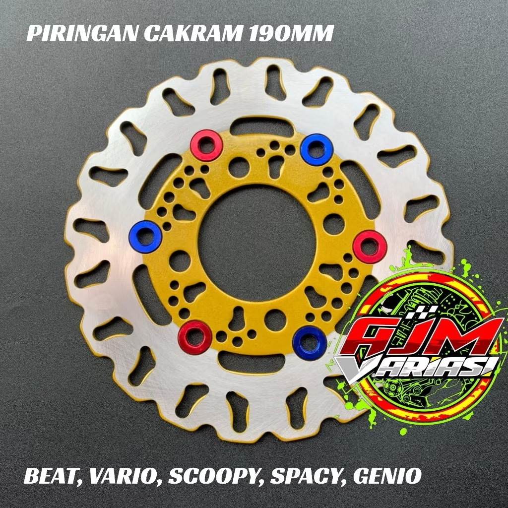 Disc Piringan Cakram Variasi Beat, Vario 125, Vario 150, Scoopy, Beat Fi, Beat Esp, Beat Street, Gen