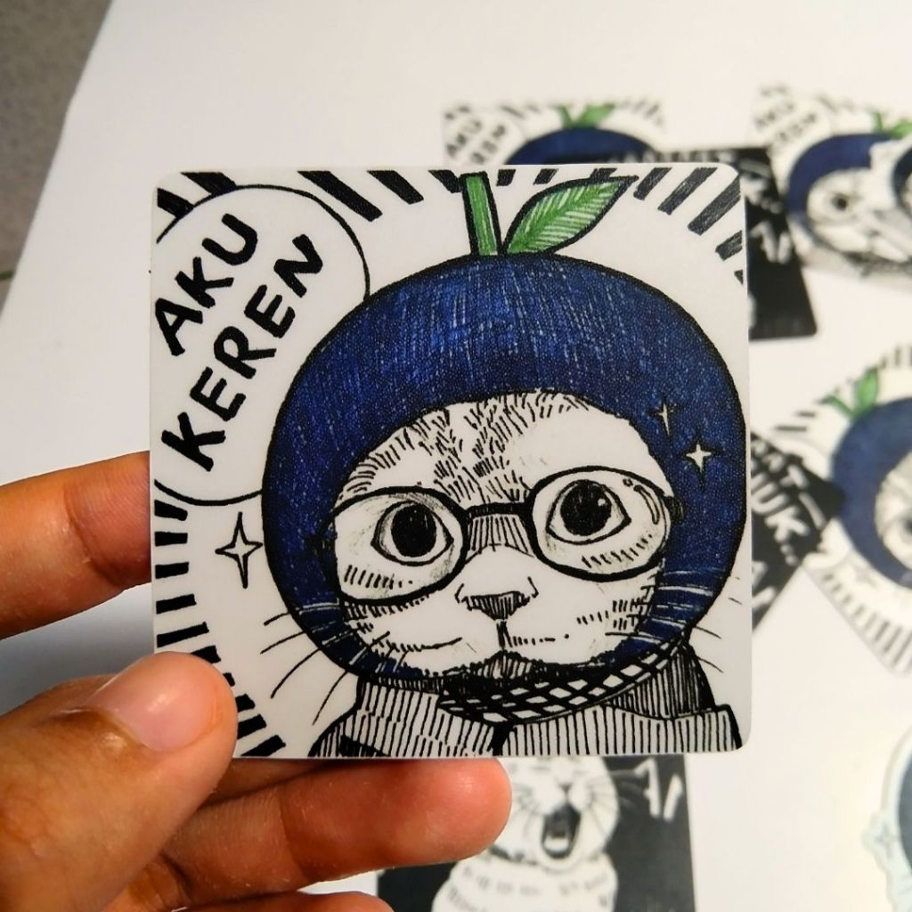 

Stiker Kucing "Aku Keren" by studio.rdy| stiker kucing | stiker gemas | stiker lucu | stiker keren | cat sticker | cute sticker | cute cat sticker