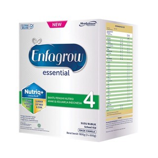 

Enfagrow Essential 4 (3-6 Tahun) 1800gr Vanila - Susu Formula