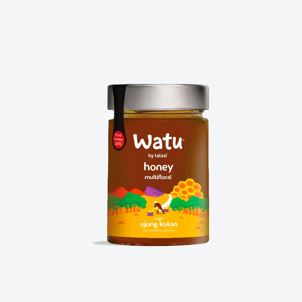

Origin Ujung Kulon 400gr, Talasi Watu Honey - Madu Murni