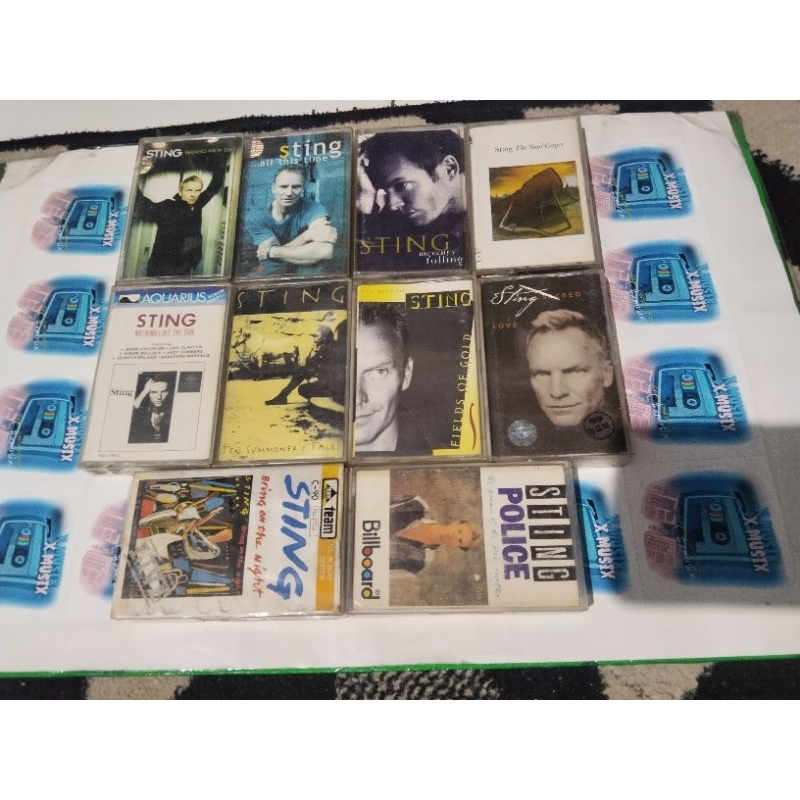 kaset pita sting / sepaket