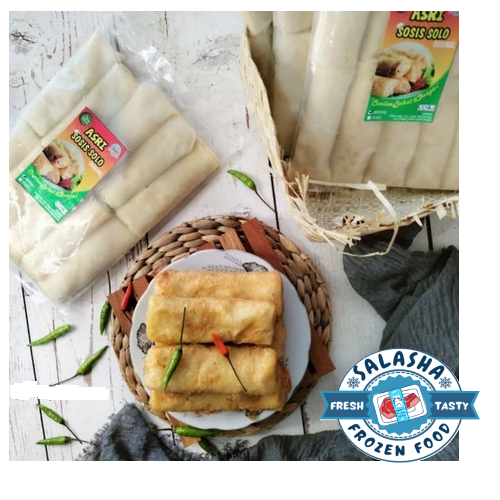 

Cemilan Sosis Solo Asri isi Ayam Spesial isi 10 Original Enak Oleh-oleh