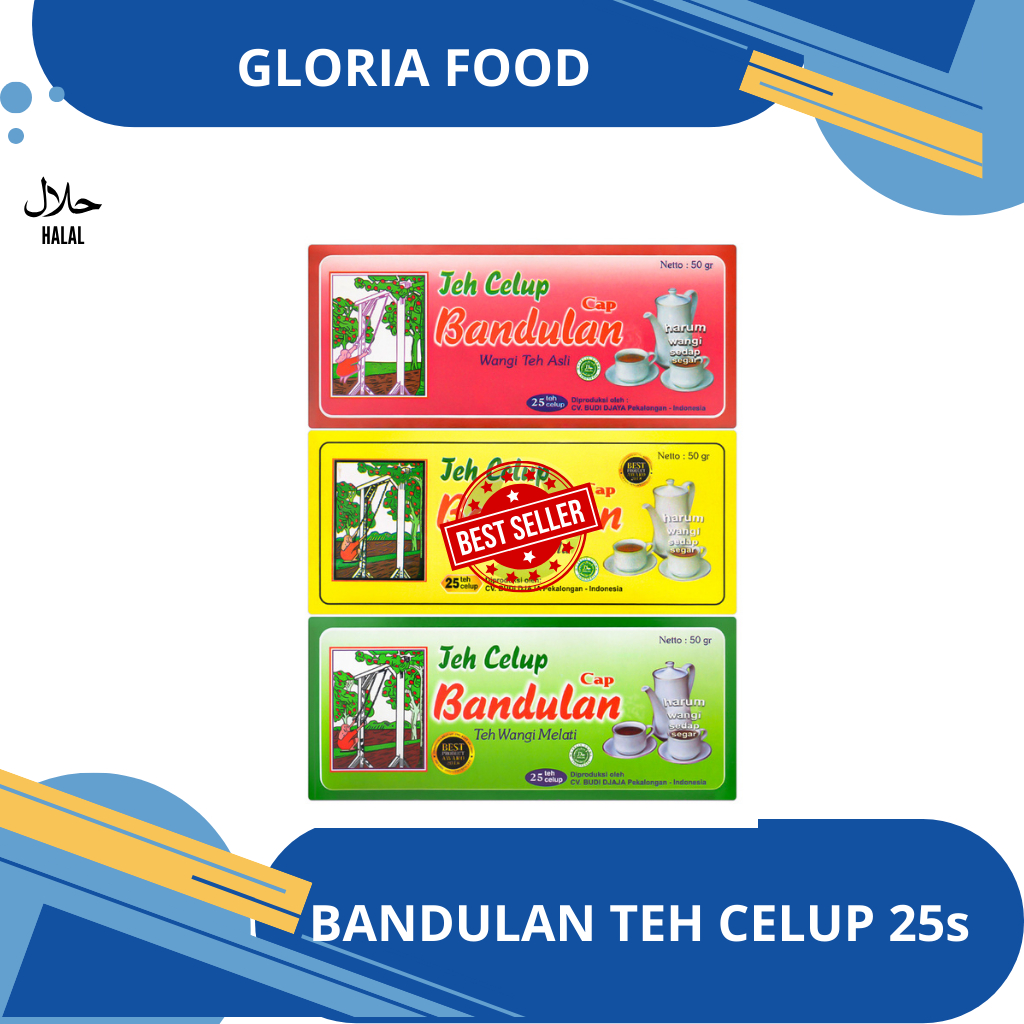 

Bandulan Teh Celup isi 25, Teh Celup Bandulan