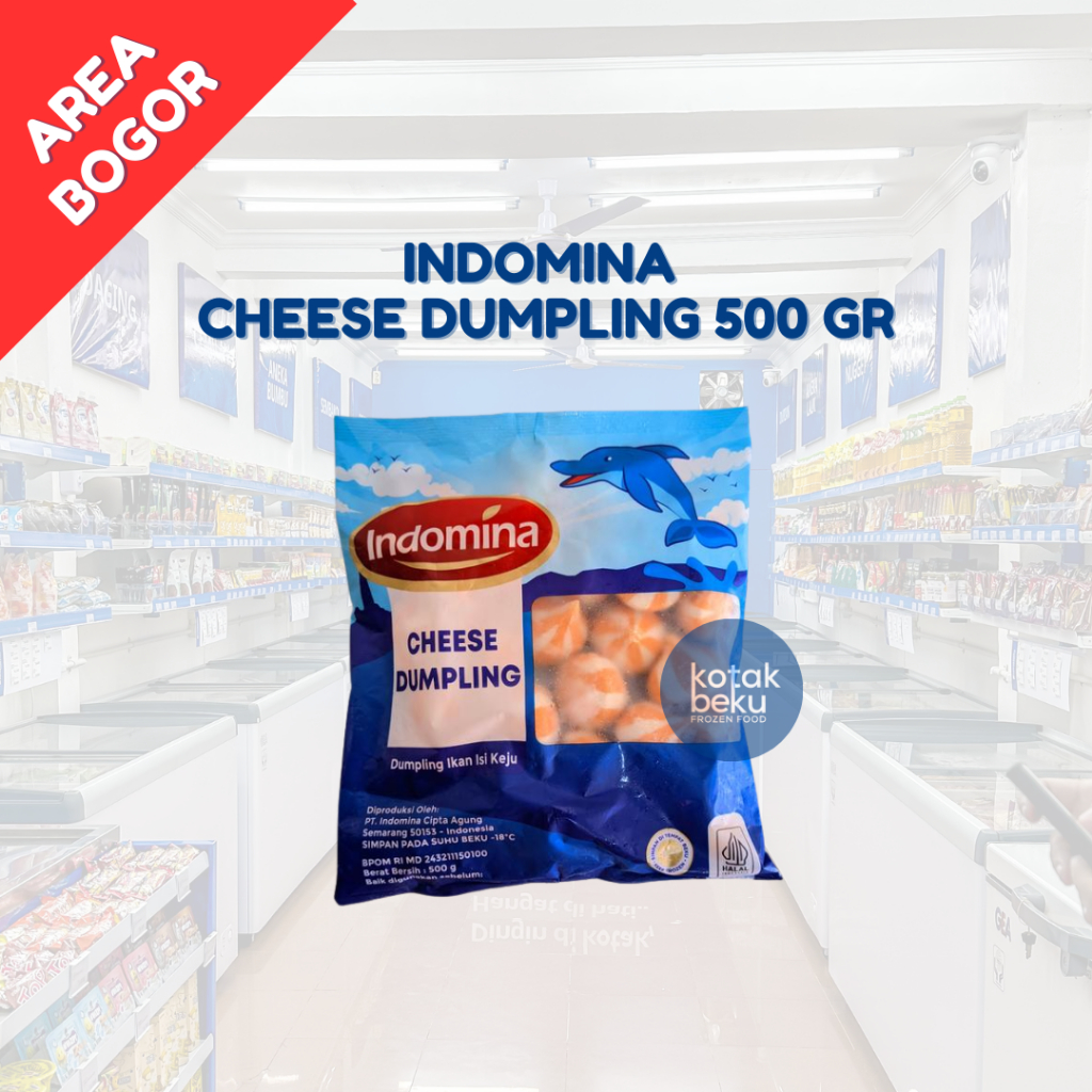

INDOMINA CHEESE DUMPLING 500 GR