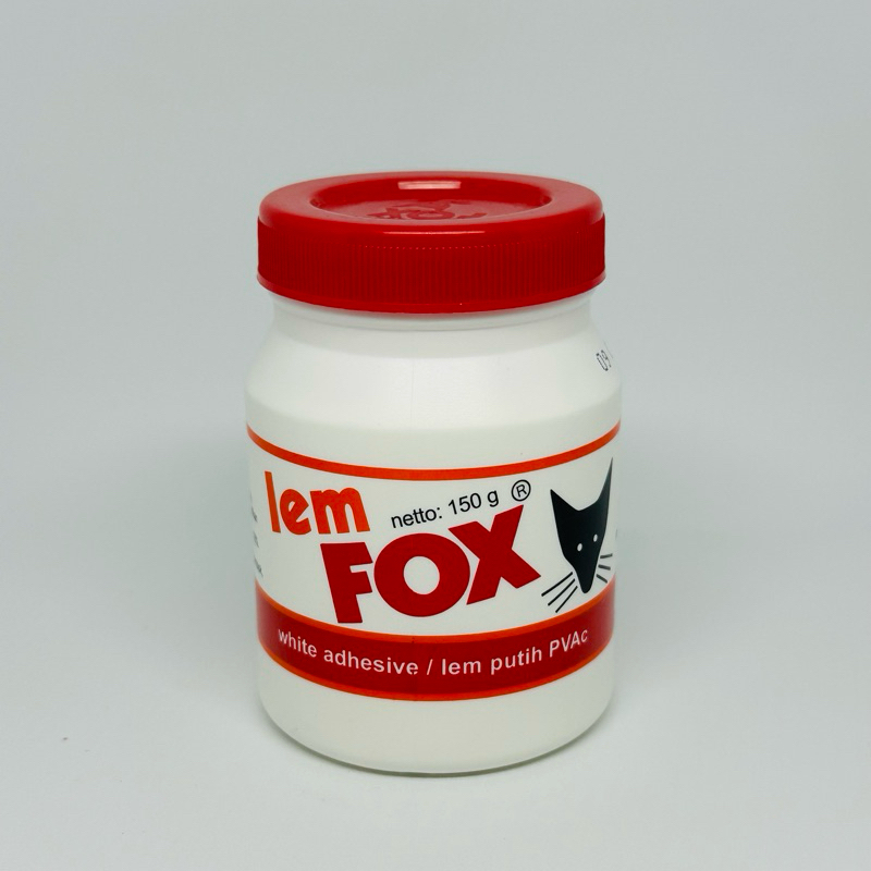 

Lem FOX PVAC Putih 150 GRAM