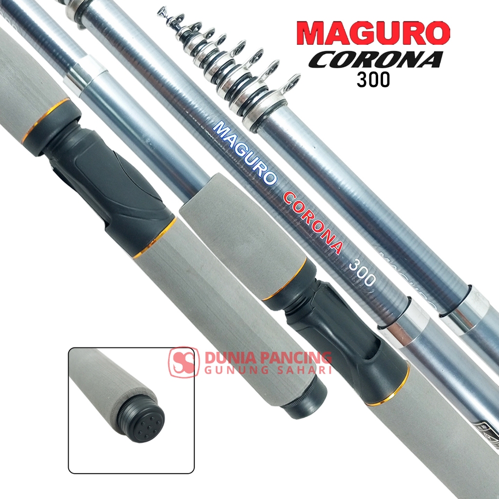 Joran Antena | Teleskopik Maguro Corona 150 - 300 | JORAN TELESKOPIK | JORAN ANTENA | JORAN UDANG