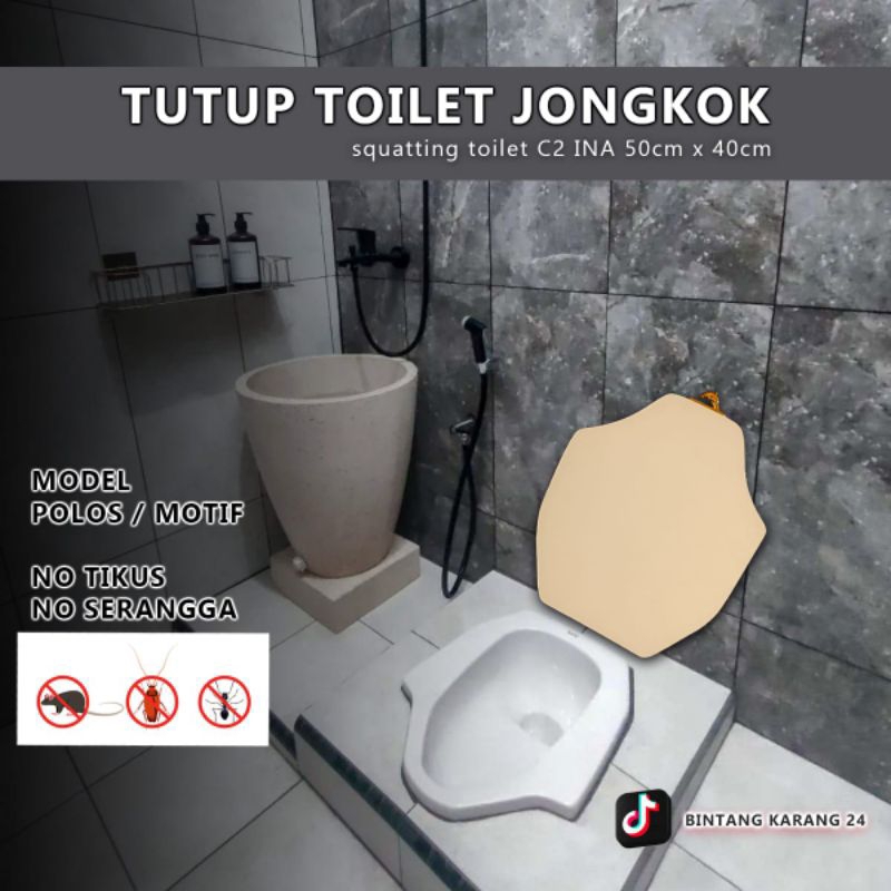 Penutup closet jongkok