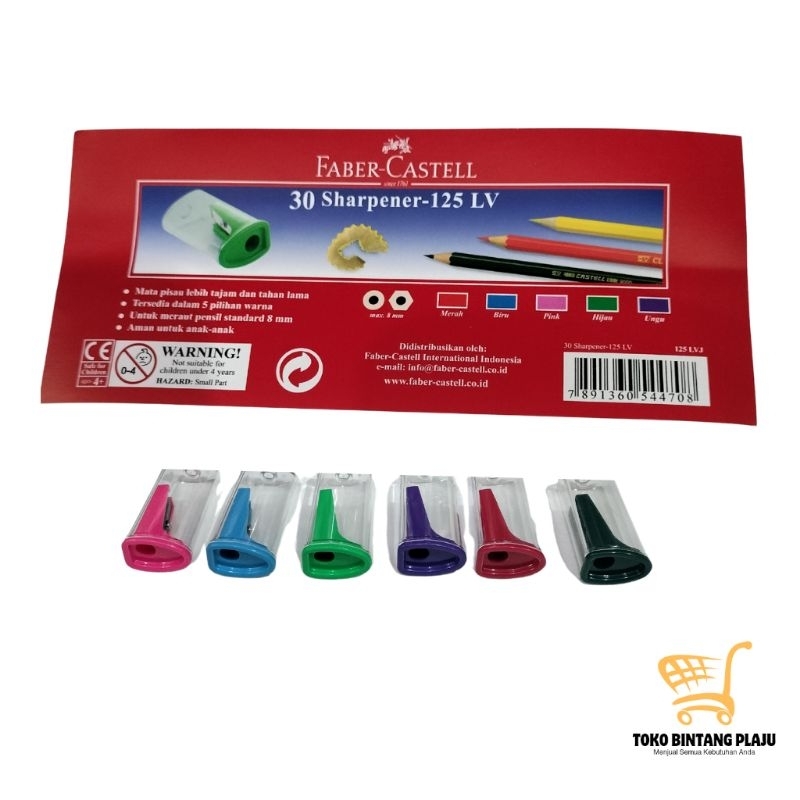 

RAUTAN FABER CASTELL 125-LV TABUNG