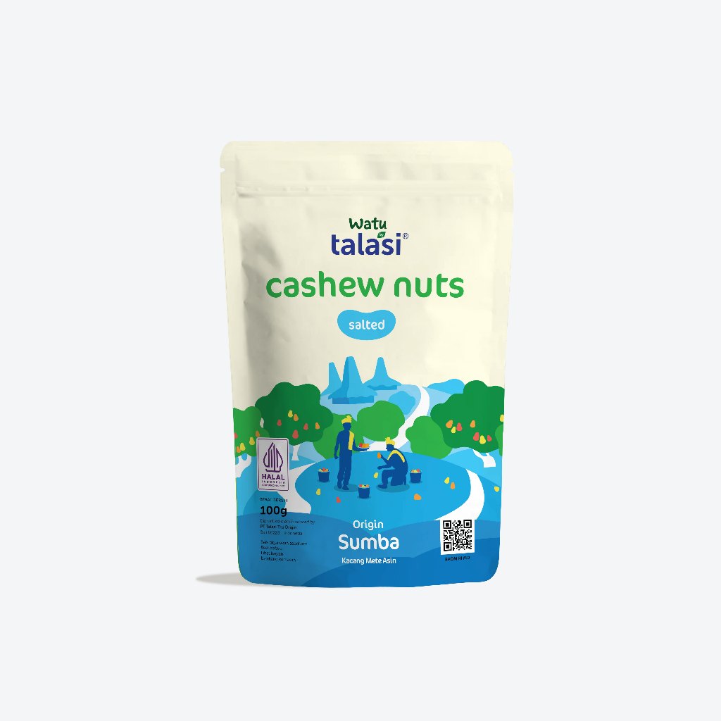 

Cashew Nuts Salted 100gr, Kacang Mete Sumba