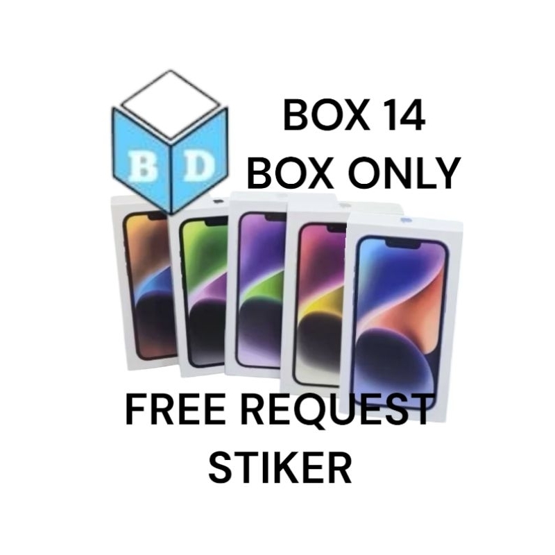 

BOX/KOTAK 14 BOX ONLY, WARNA LENGKAP