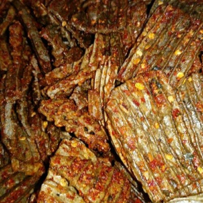 

krupuk jengkol pedas