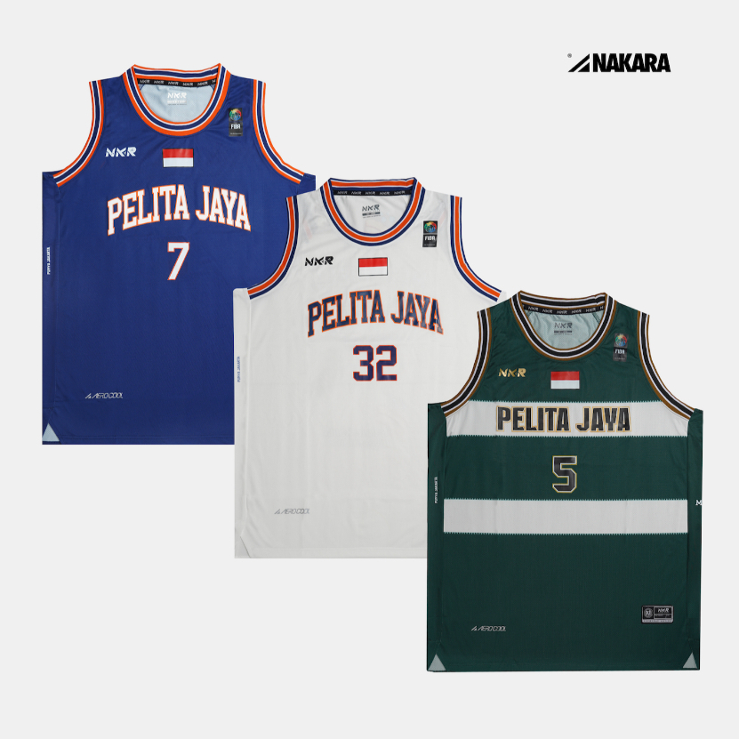 Nakara - Jersey Pelita Jaya Bakrie Basketball - SS 2024 - All Color