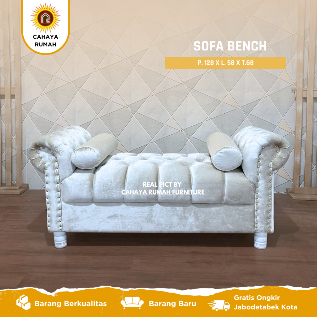 SOFA BENCH / stool panjang - CAHAYA RUMAH FURNITURE
