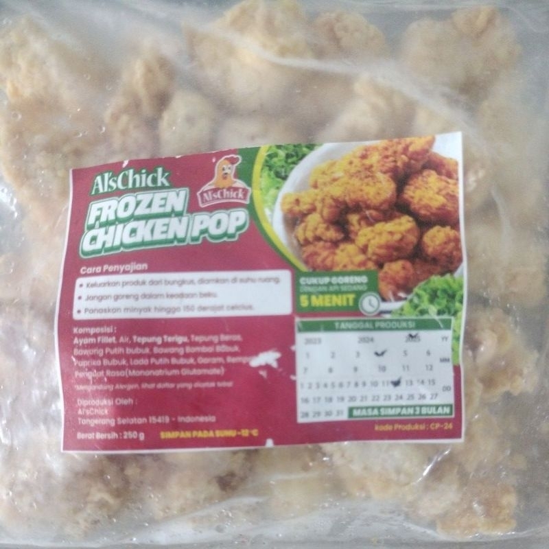 

ALS CHICK chicken pop 250GR