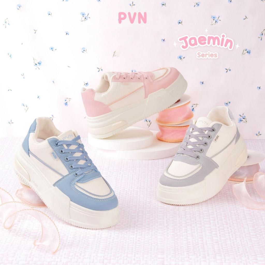 PVN Jaemin Sepatu Sneakers Wanita Sport Shoes Blue 311