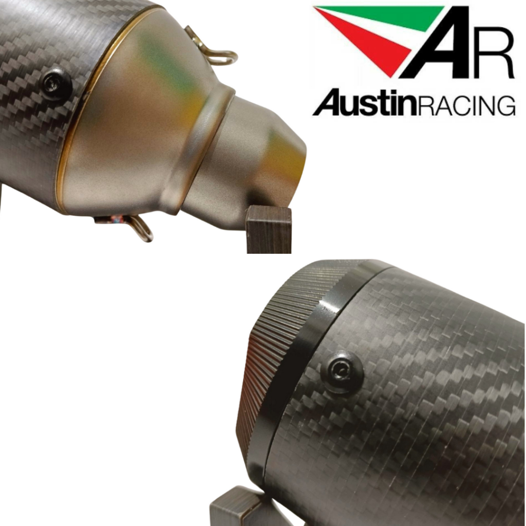 KNALPOT AUSTIN RACING GP1R GP1RR CARBON IMPORT TAIWAN NINJA250FI CBR250RR Z250 MT-25 R25 ZX25R ZX14R