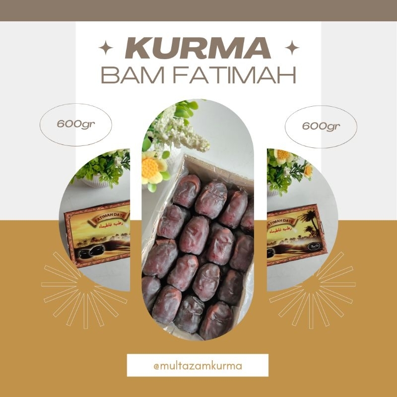 

KURMA BAM FATIMAH - OLEH OLEH HAJI UMROH