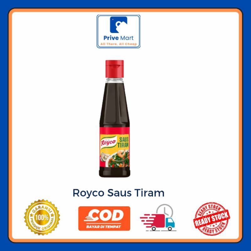 

Royco Saus Tiram 135ml Prive Mart
