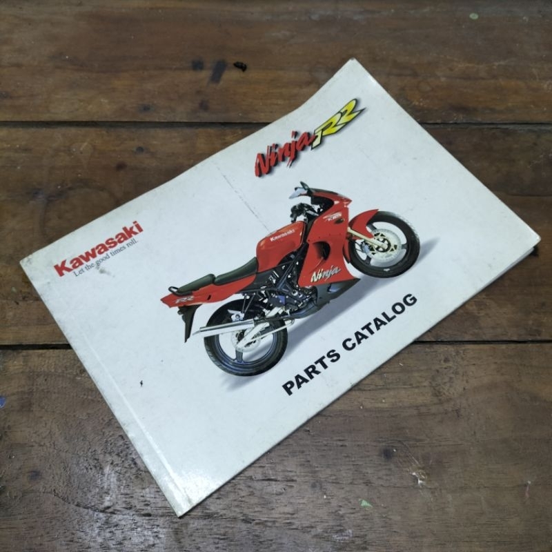 buku katalog ninja rr manual book ninja 150 rr asli original