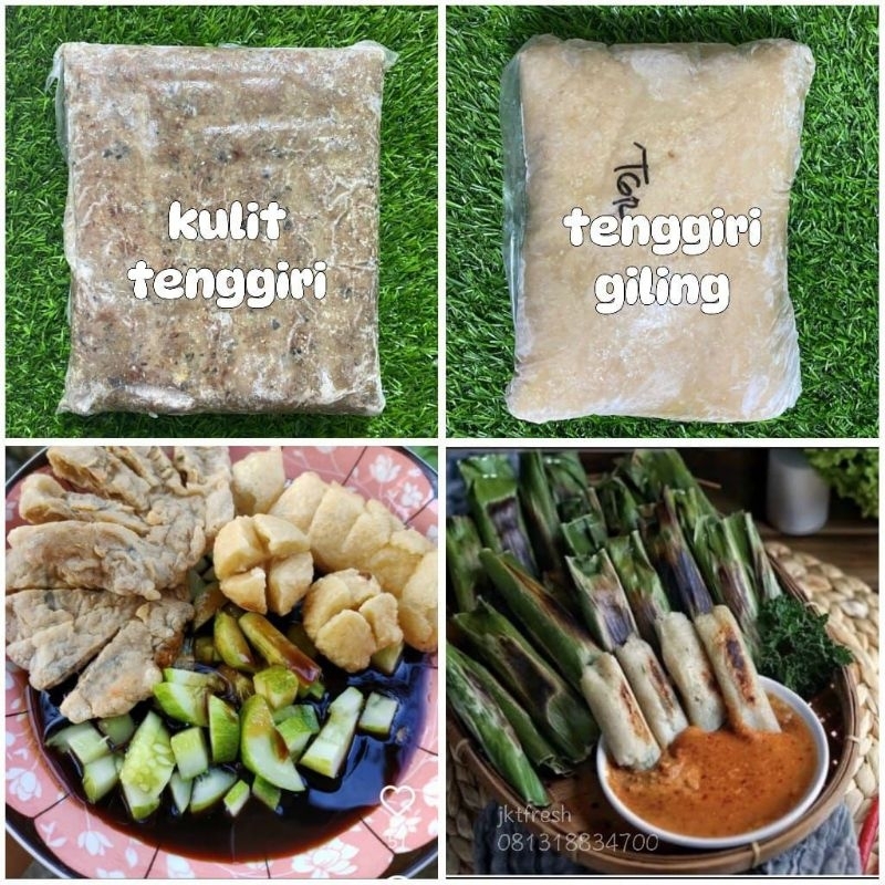 

kulit ikan tenggiri 1kg