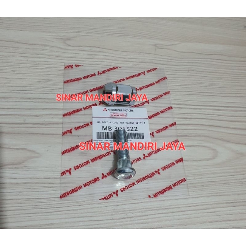 HUB BOLT BAUT RODA MUR RACING MITSUBISHI L300 MODEL PANJANG ASLI