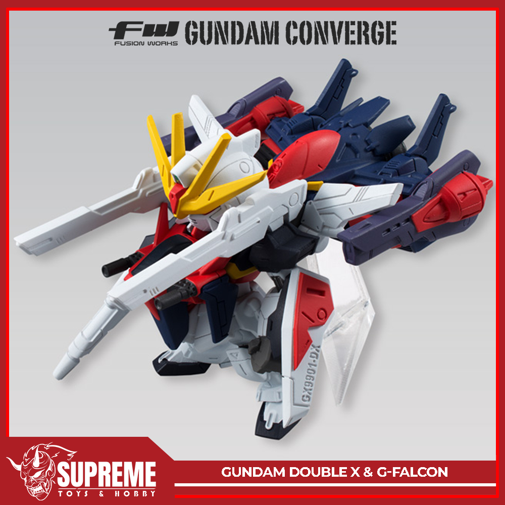 FW Gundam Converge 17 - GX-9901-DX Gundam Double X & GS-9900 G-Falcon