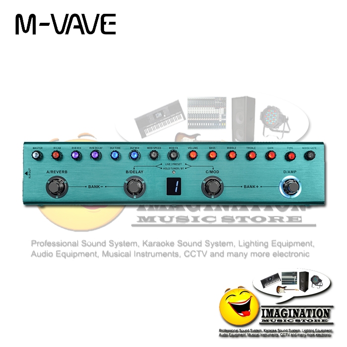 M-VAVE Tank G Guitar Electric Pedal Effect