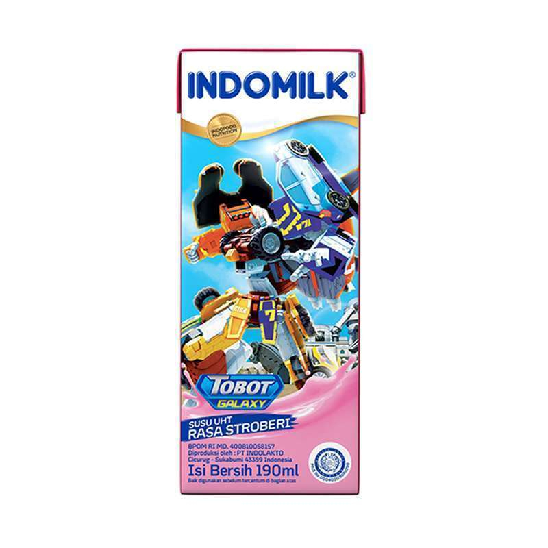 

INDOMILK SUSU CAIR UHT STRAWBERRY TPK 180mL