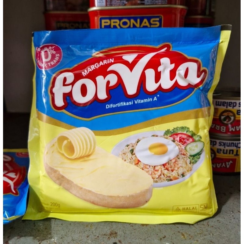 

Margarin Forvita 200 gram Sachet Satuan Ecer 200 gr Ready