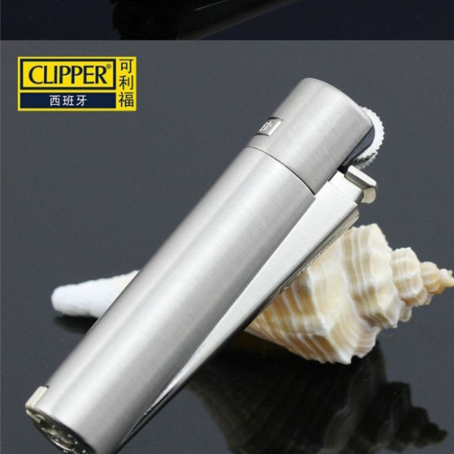 korek api clipper metal besi refill gas lighter 1 pcs