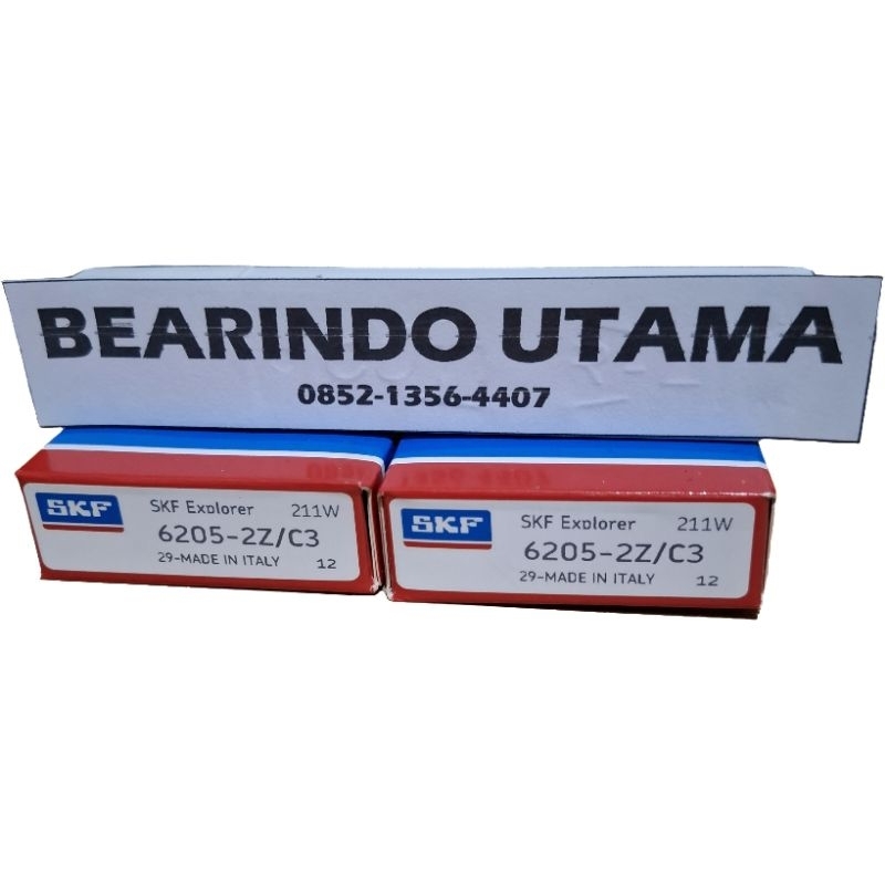 BEARING 6205 ZZ / 6205ZZ / 6205 2Z SKF C3