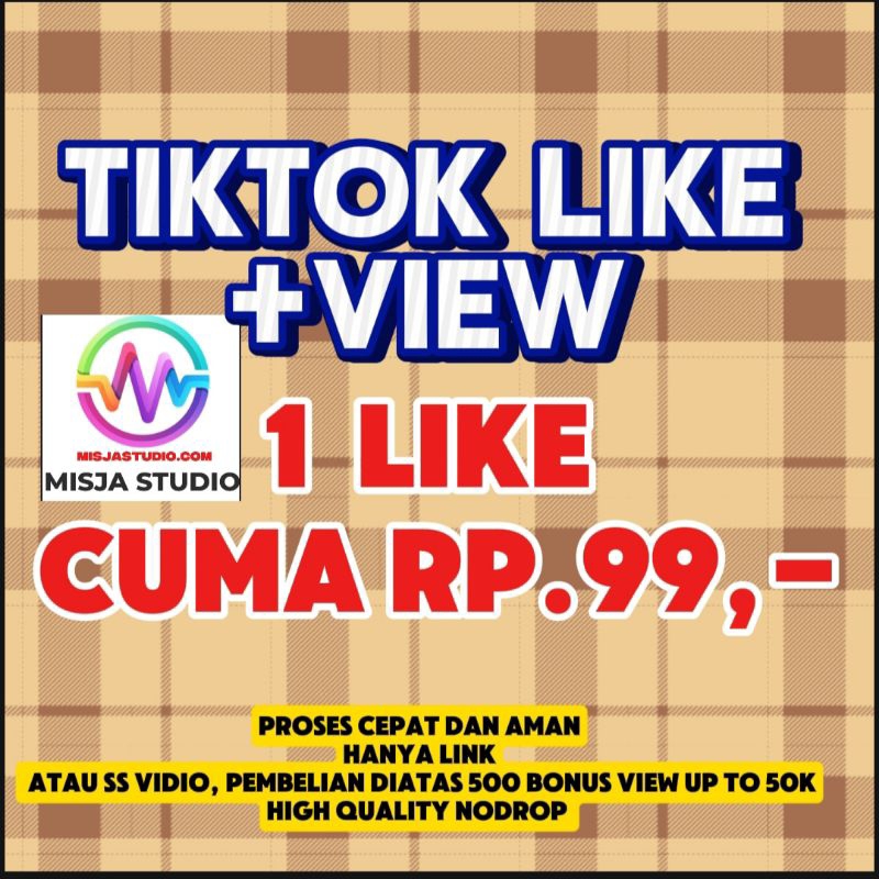 TIKTOK LIKE BONUS VIEW
