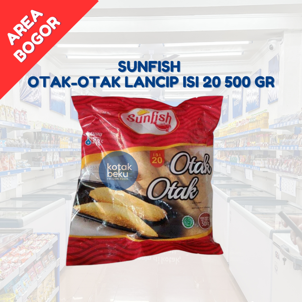 

SUNFISH OTAK-OTAK LANCIP ISI 20 500 GR