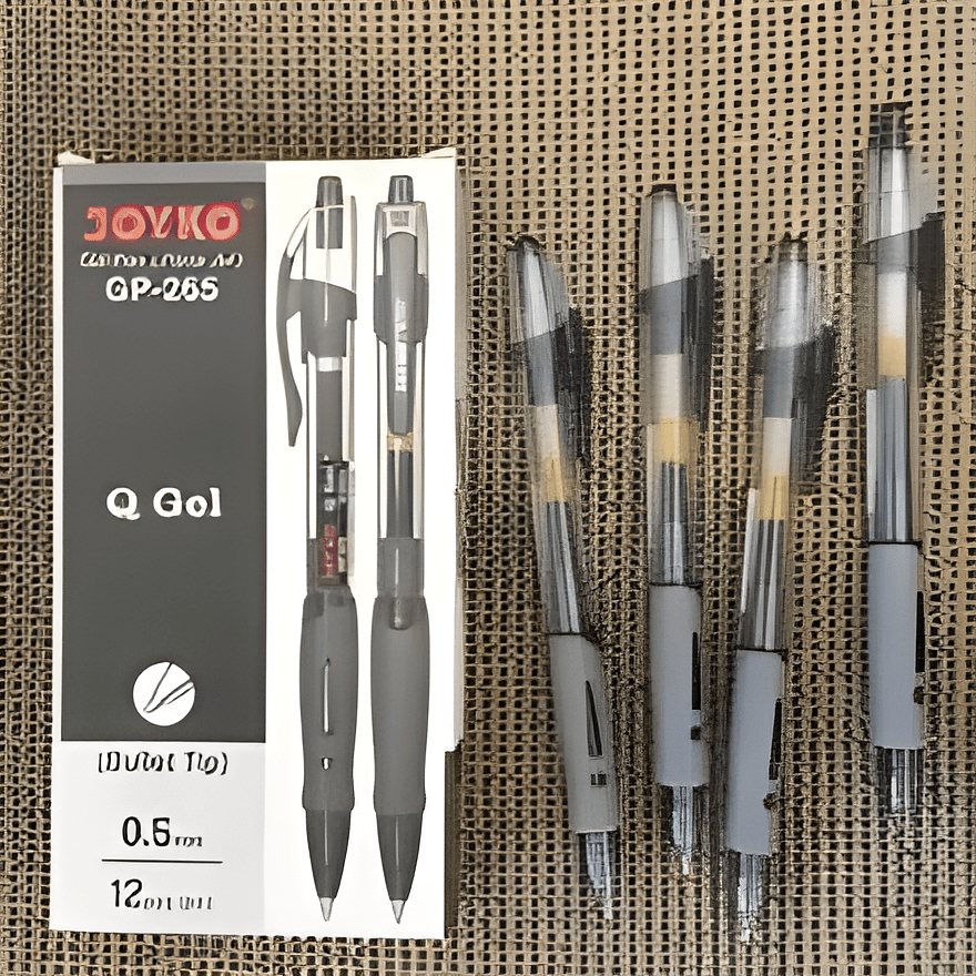 

Joyko JK-265 Gel Pen Set of 12 with 0.5mm Tip