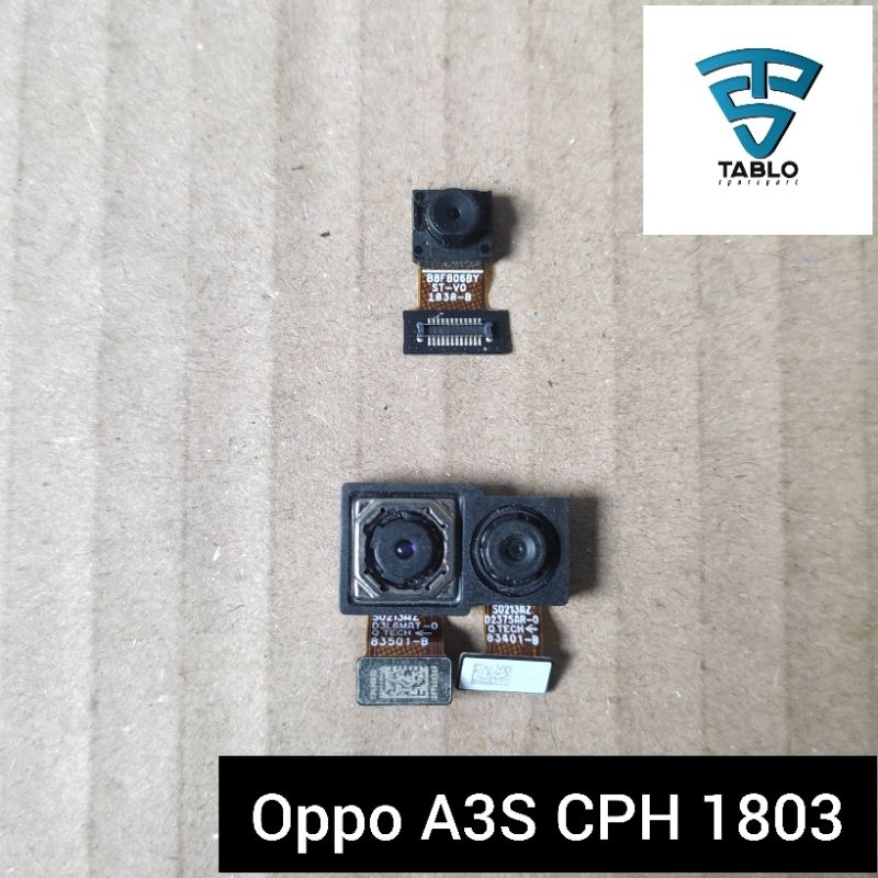 kamera depan belakang Oppo a3s CPH 1803 ori copotan hp