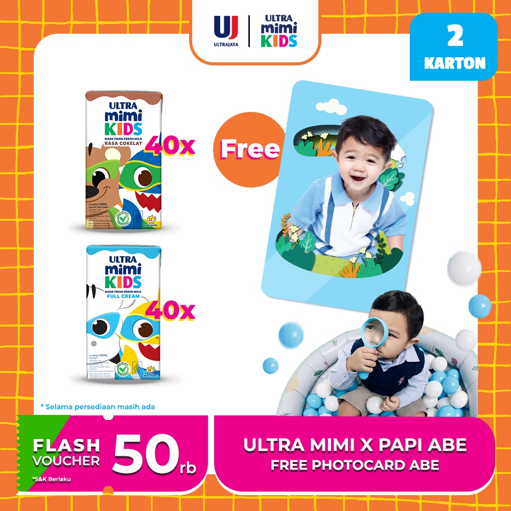

Ultra Mimi x Papi Abe FREE Photocard Abe