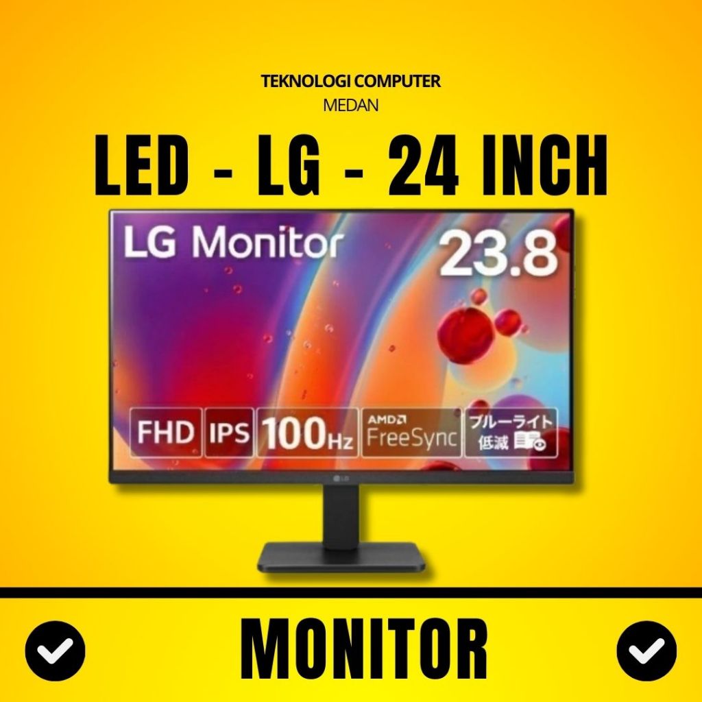Monitor LED - LG - 24 Inch