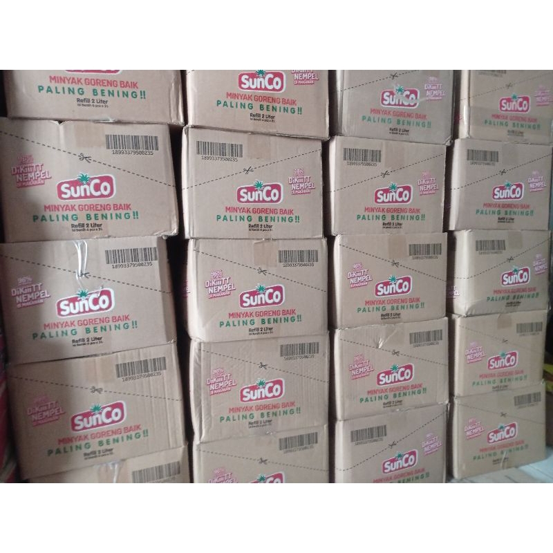 

SUNCO MINYAK GORENG 2 LITERAN 2duz