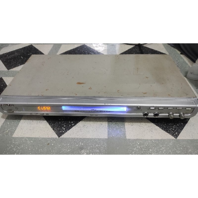DVD CD VCD PLAYER CRYSTAL (BEKAS)