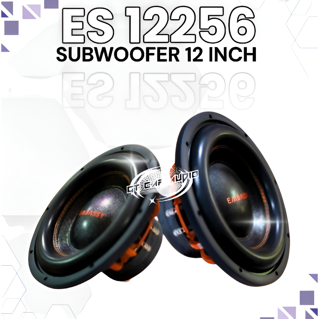 Subwoofer Embassy 12inch ES-12256 Double Magnet Besar