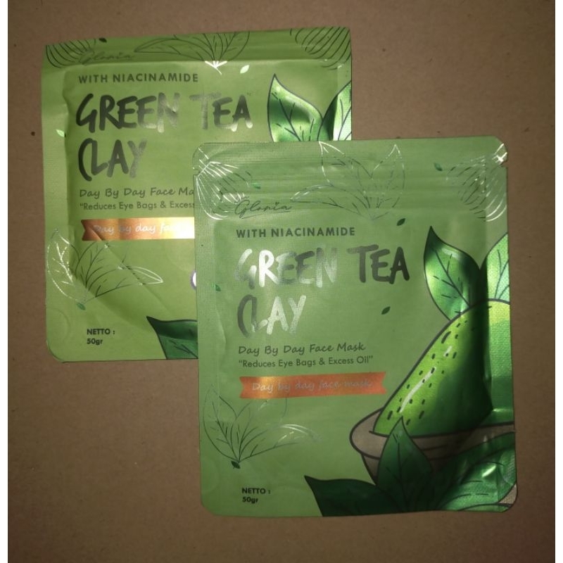 Masker Lea Gloria Green Tea Clay