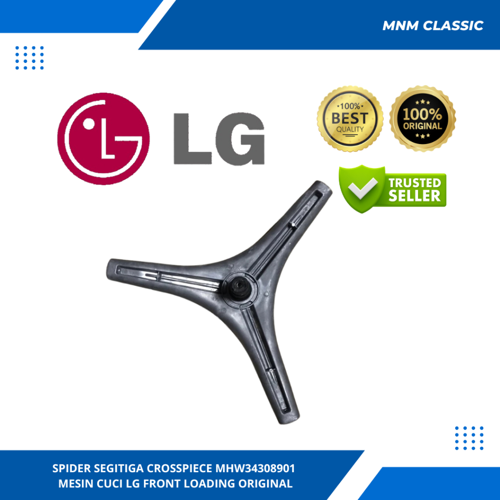 SPIDER SEGITIGA CROSSPIECE MHW34308901 MESIN CUCI LG FRONT LOADING ORIGINAL F1007NMPW F1007NPPW F800
