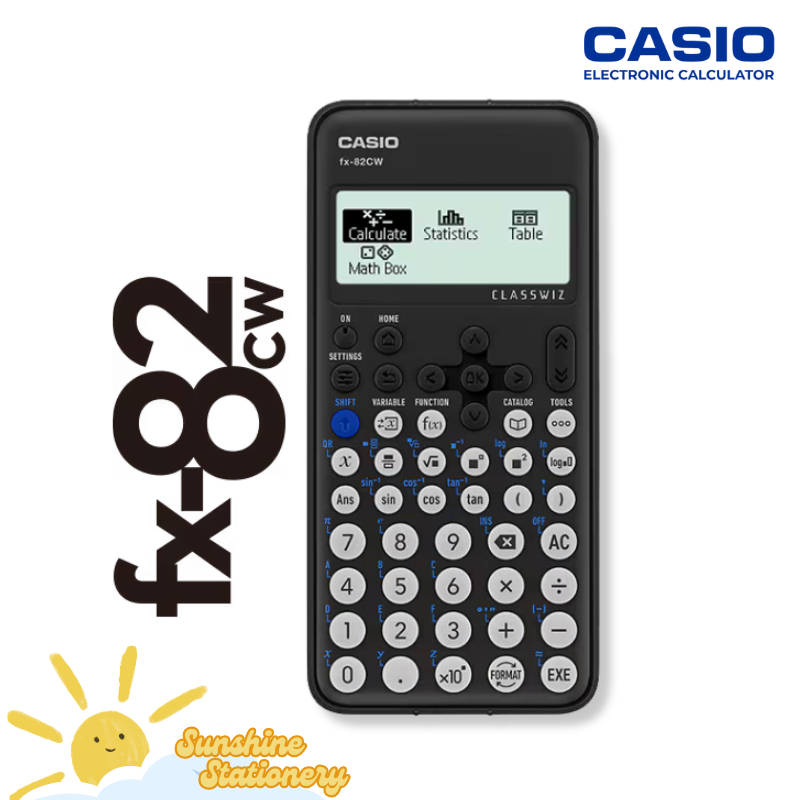 

CASIO Scientific Calculator ClassWiz FX-82CW / Kalkulator Sekolah Kuliah